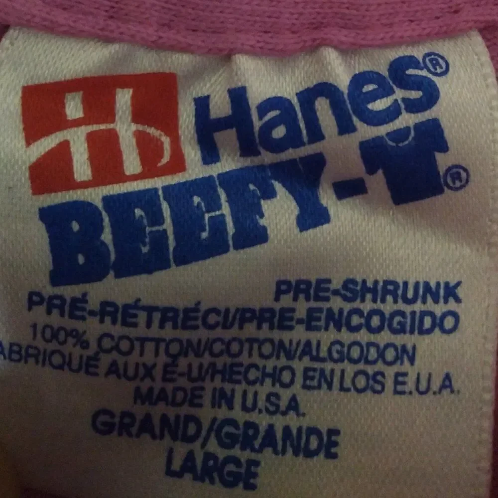 Hanes vintage 90s